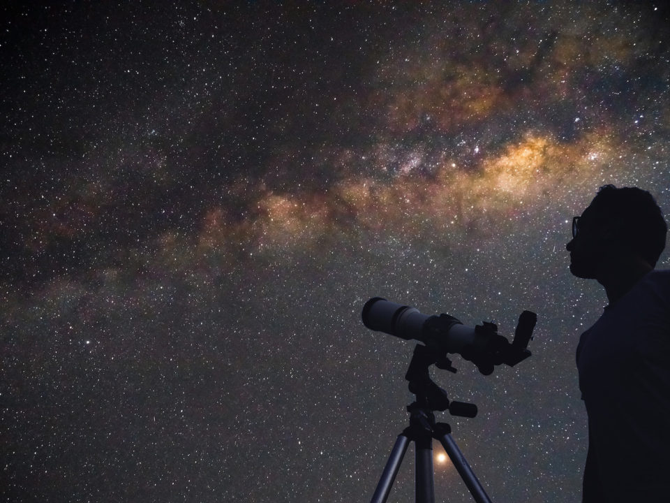 Observation du ciel avec un télescope