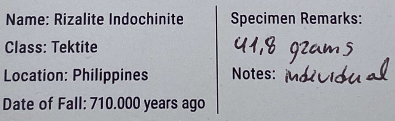 Tectite de rizalite